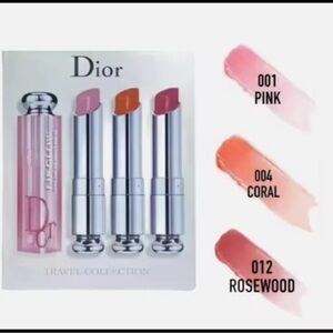 Dior Lipstick Trio - Pink, Coral, Rosewood